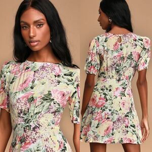 Faithful the Brand Sidonie Floral Mini Dress